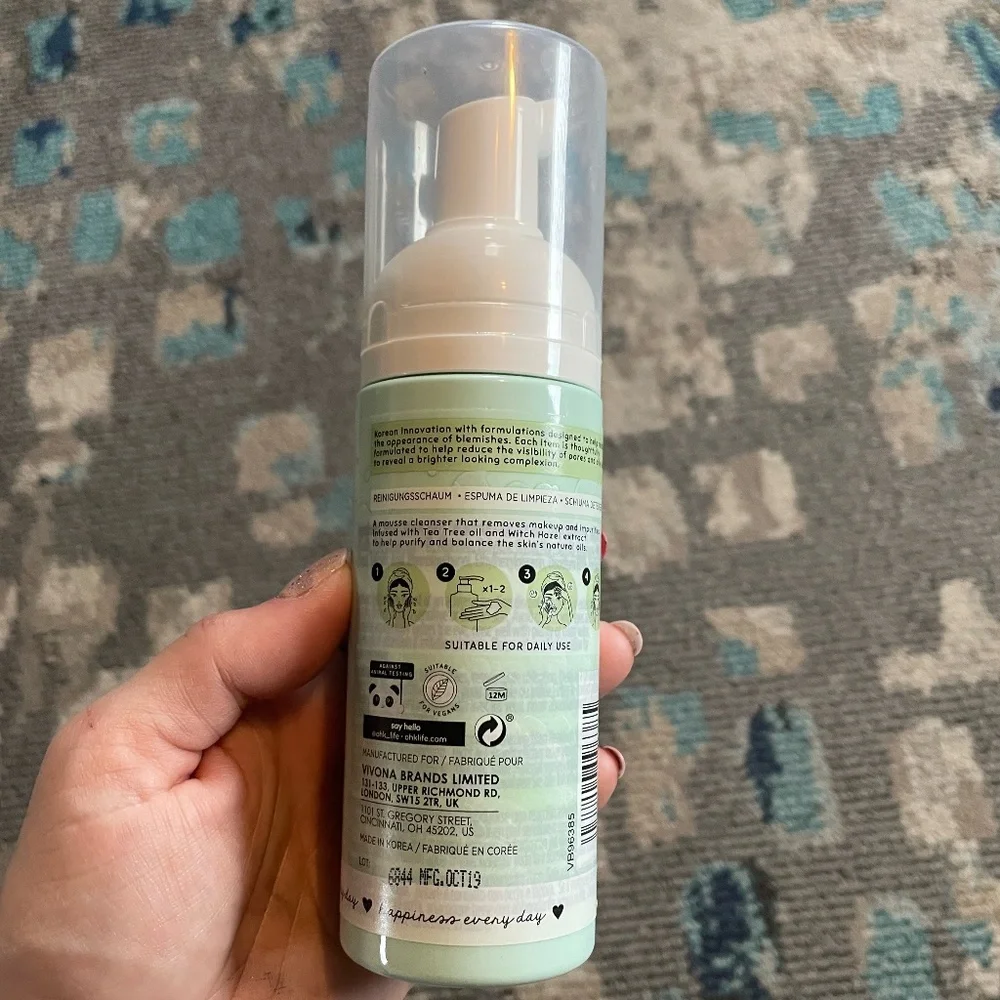Oh K! Oil Balancing Mousse Cleanser